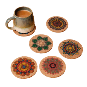 festival theme coasters – custom set