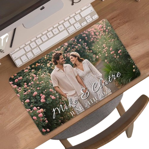 couple name mousepad