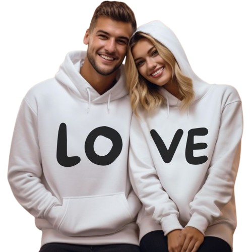 cute couple hoodies matching hoodies for valentine s day perfect gift for him her adorable couples gifts removebg preview