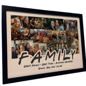 family collage wall frame