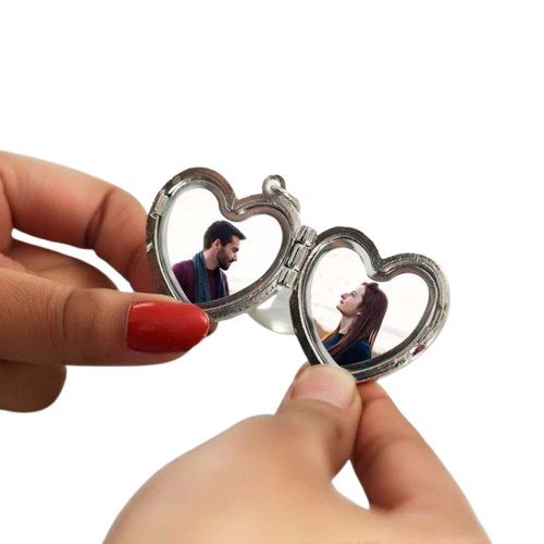 indidecor personalized photo keychain heart shape removebg preview