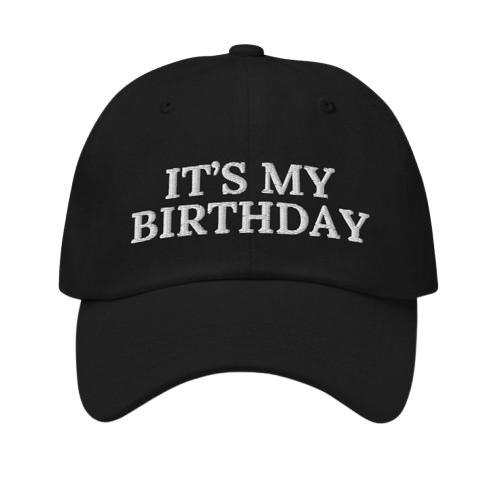 birthday theme cap