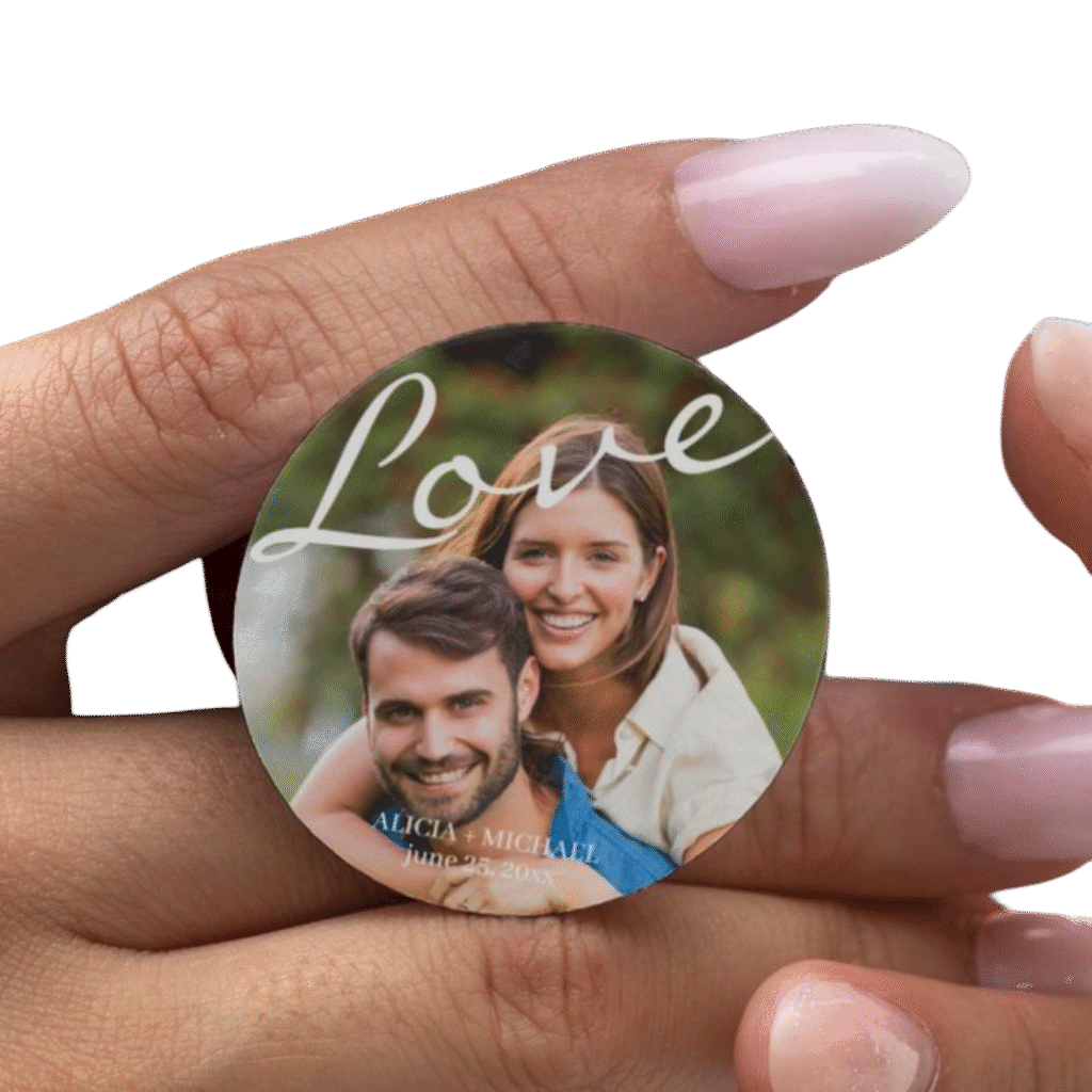 personalized photo phone grip
