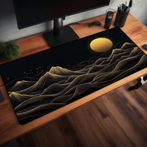 gaming mousepad with custom design