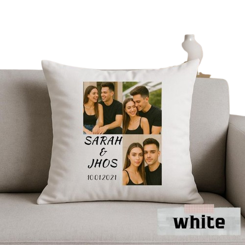 personalized photo wedding pillow custom couple name date cushion engagement gift bridal shower gift anniversary decor pillow removebg preview